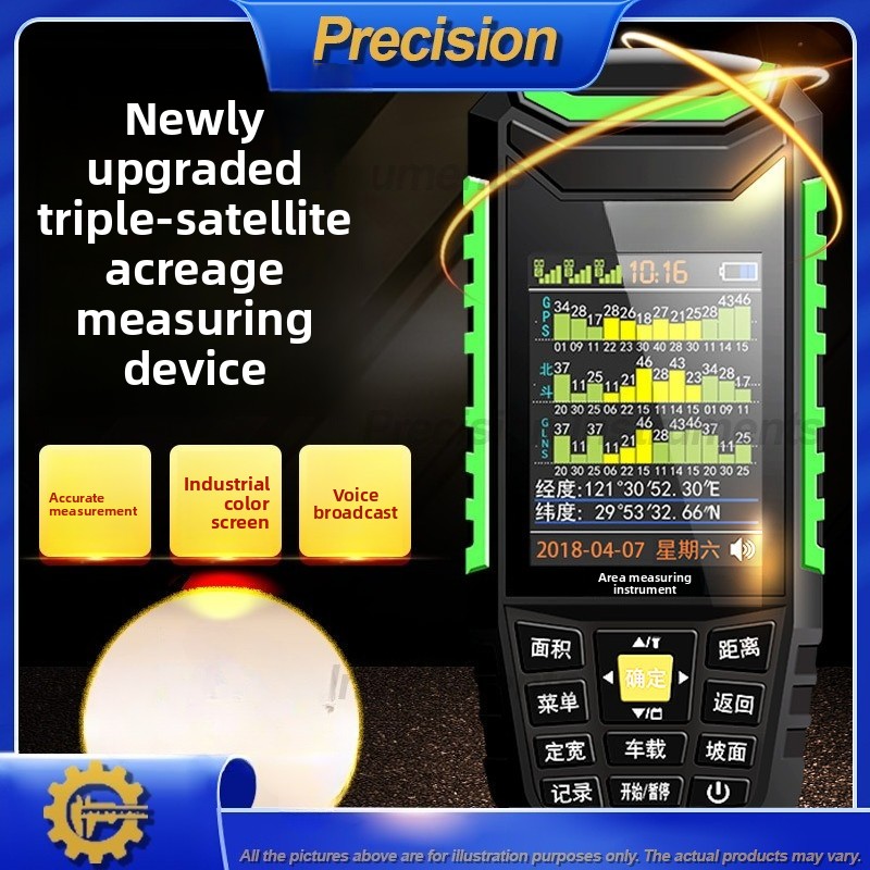 Precision Farming In Agriculture - Dispositif portatif de mesure de zone