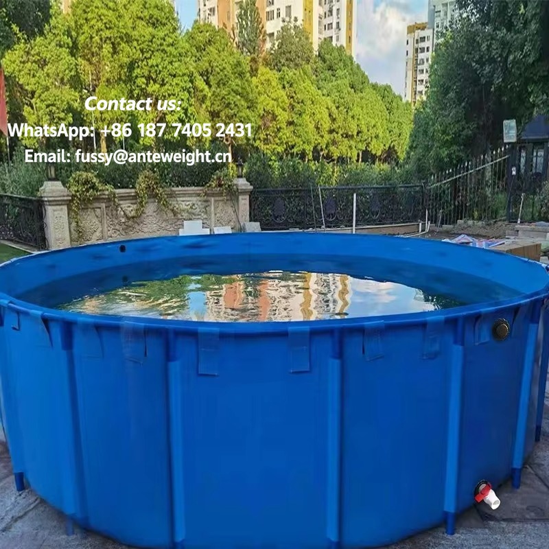 Farm Pond Liner - Bassin d'aquaculture pliable et léger 2026