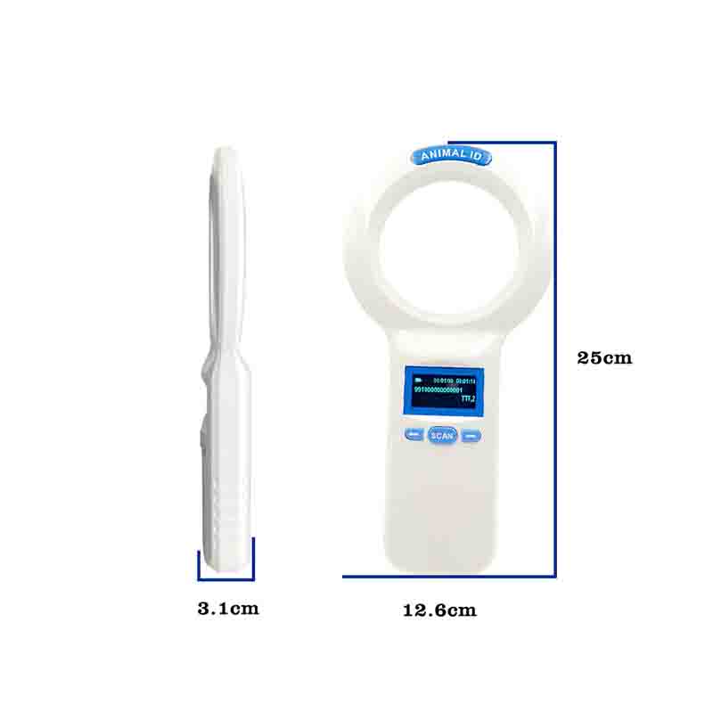 Livestock Ear Tag - Lecteur RFID universel pour animaux de
