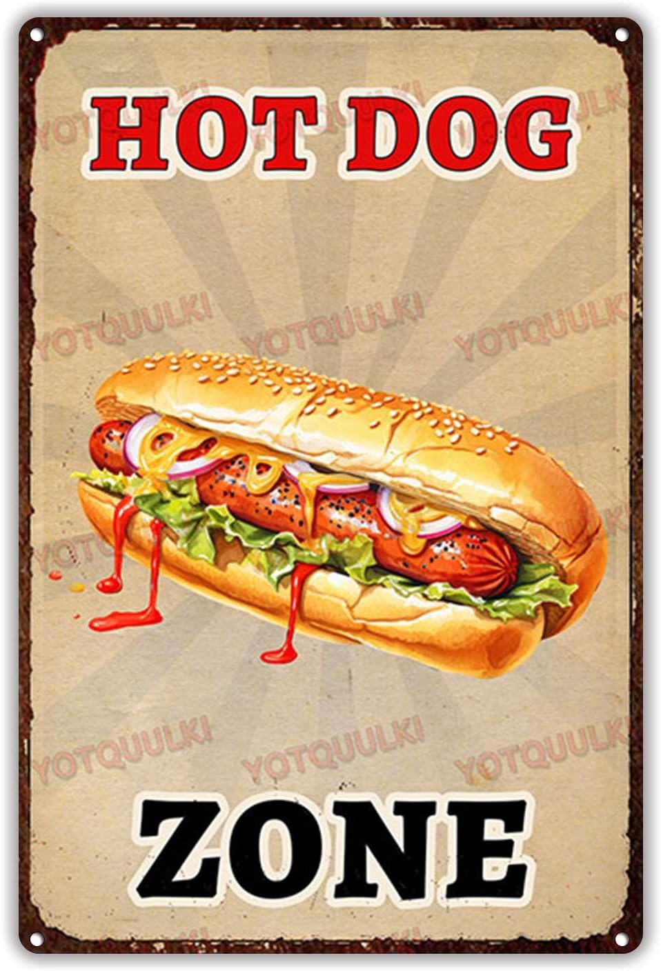 Farming Zone - Toile encadrée « Hot Dog Zone