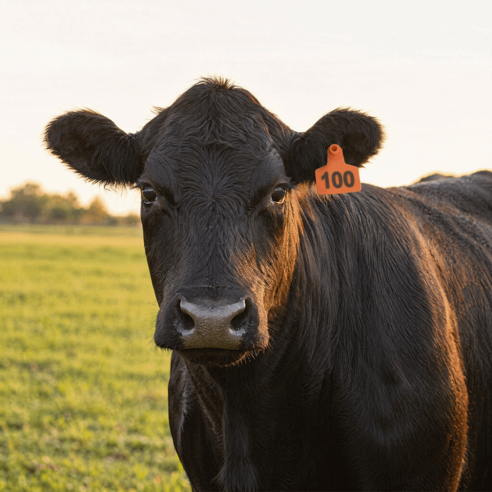 100 étiquettes d'oreille en TP - Livestock Ear Tag avis et prix