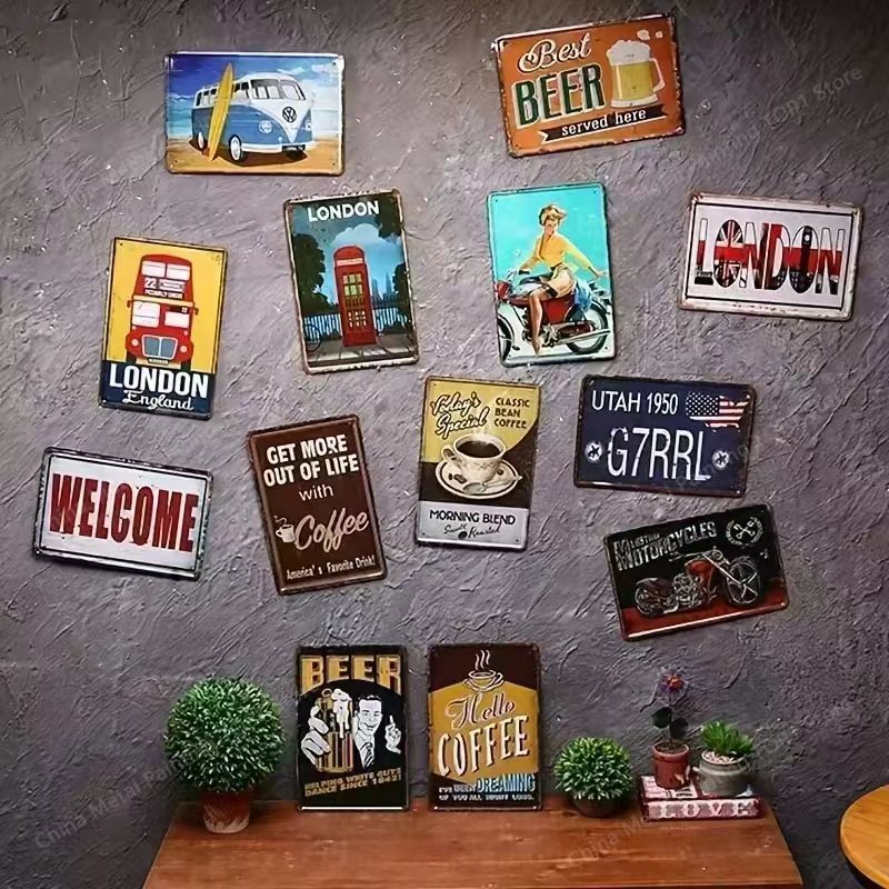 Panneau décoratif mural vintag - Farming Zone avis et prix