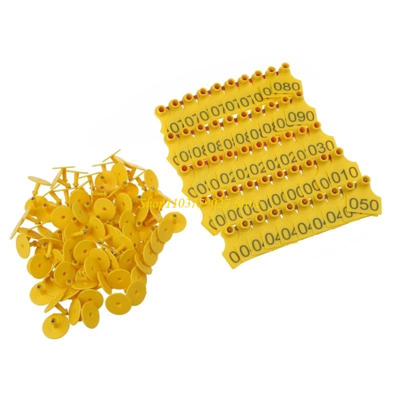 C4DF 001-100 étiquettes en pla - Livestock Ear Tag avis et prix